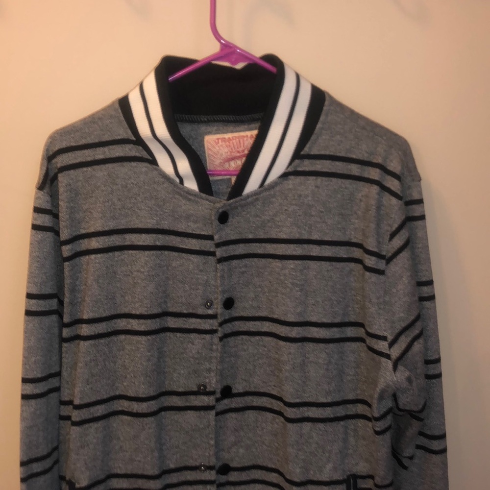 Striped Light Jacket Varsity type
